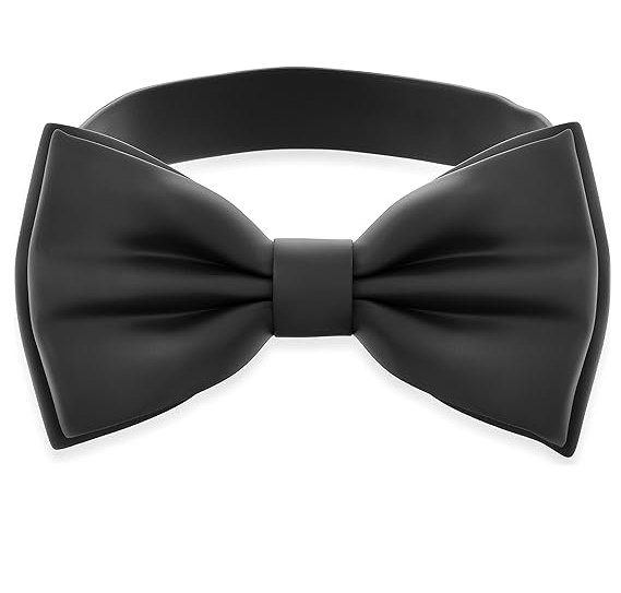 Young Men's Bow Ties Pre-Tied Style Formal Satin Classic Bowtie